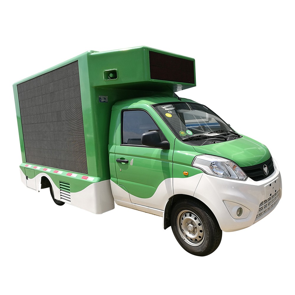 6 Wheel Mobile Advertising Truck
