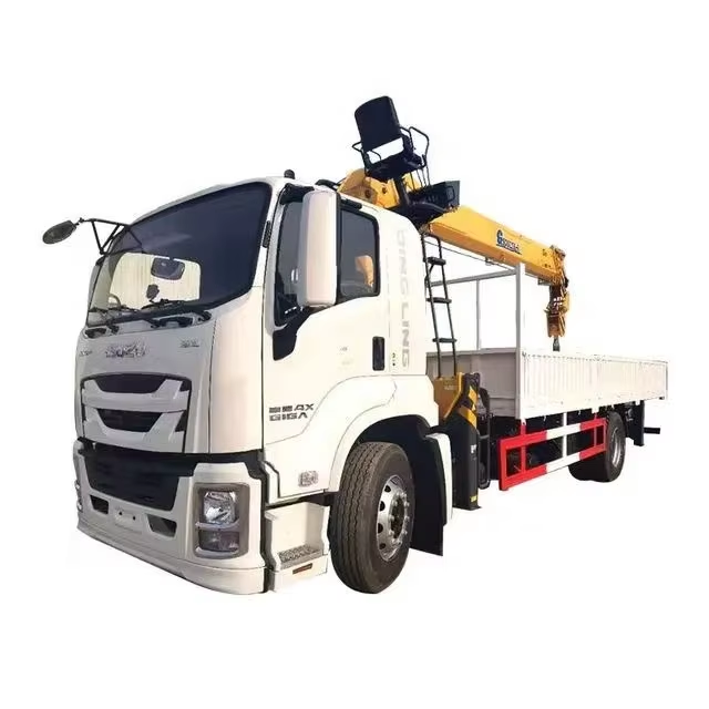 Japan Isuzu GIGA 10 ton crane truck